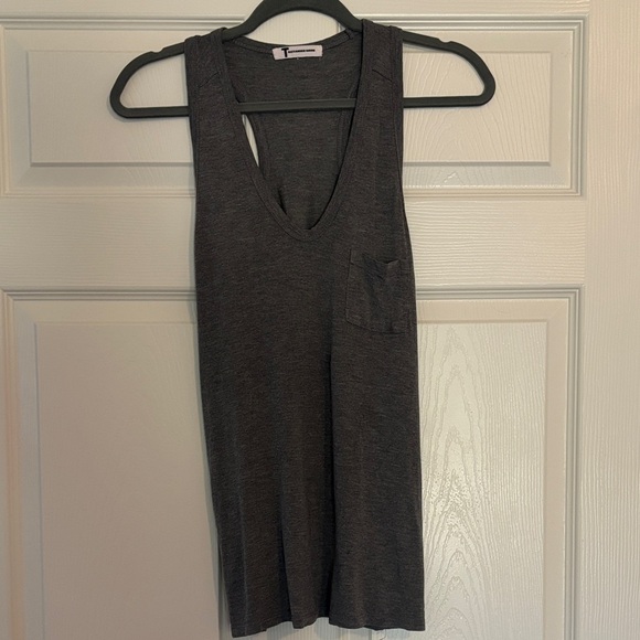 Gray Sleeveless Top - Picture 1 of 5
